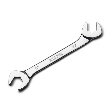 CAPRI TOOLS 17mm Angle Open End Wrench, 30Deg and 60Deg Angles, Metric CP11917